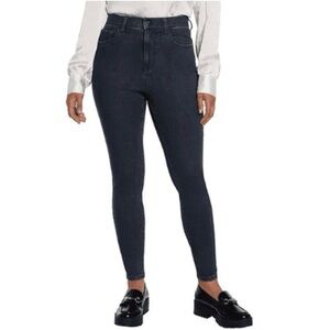 Express Women's Skinny Jeans Size 16 Dark Wash‎ Mid Rise